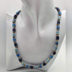 Panama jack Survivalist tube spacer‎ necklace N0707